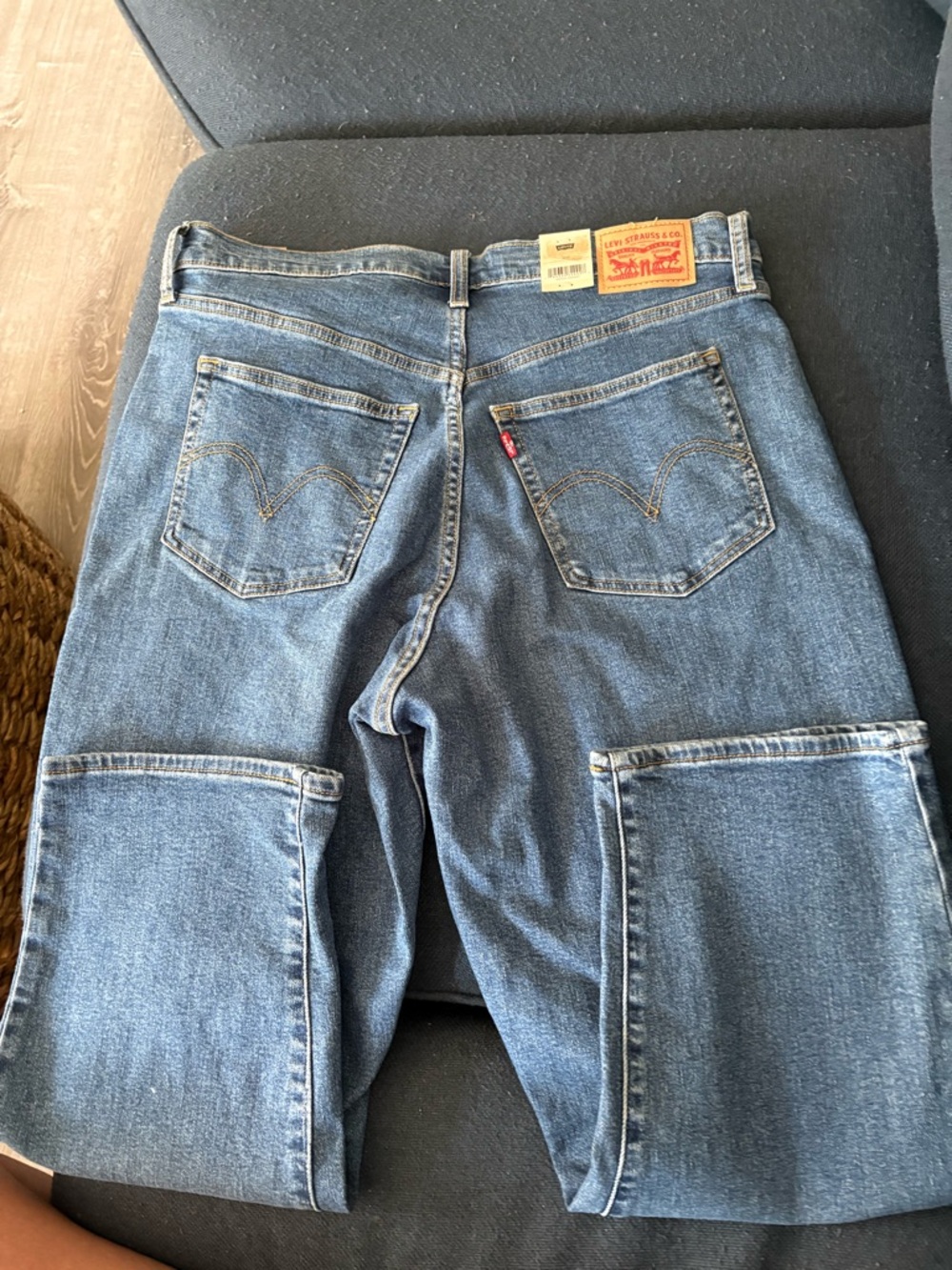 NWT Levi's Wedgie Straight Jeans. Size 16W. - Picture 2 of 5